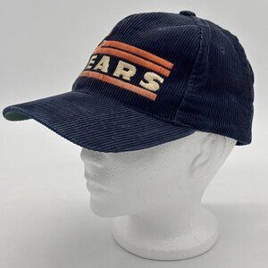 Vintage Chicago Bears Starter Hat Snapback Cap Corduroy Pro Classic Distressed